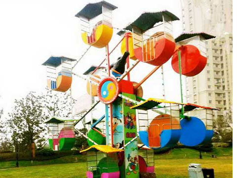 Ferris Wheel Ride With Double Face For Fairground Use