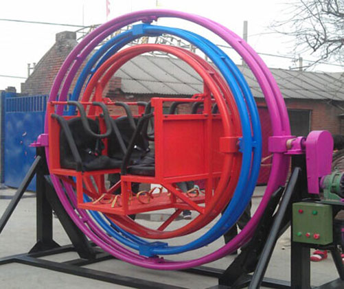 quality 3D human gyroscope rides