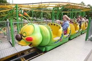 Small Sliding Worms Roller Coasters for Kids