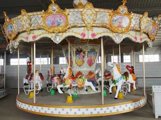 Fairground carousel