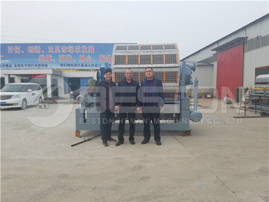 BTF-5-12 Egg Tray Machine to Russia