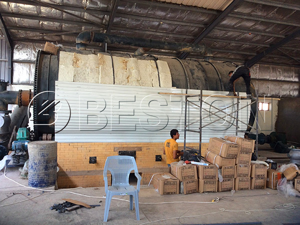 Tyre Pyrolysis Plant in Jordan Tyre Pyrolysis Plant in Jordan