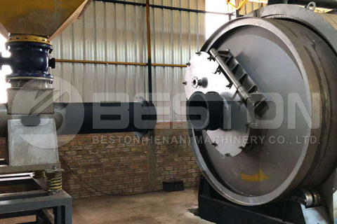 Tyre Pyrolysis Plant