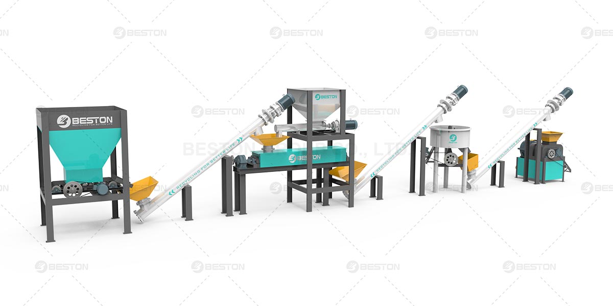 Charcoal Briquette Machine