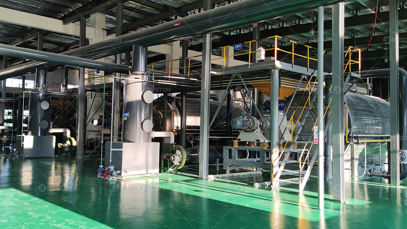 Beston Tyre Pyrolysis Plant Available for Sale